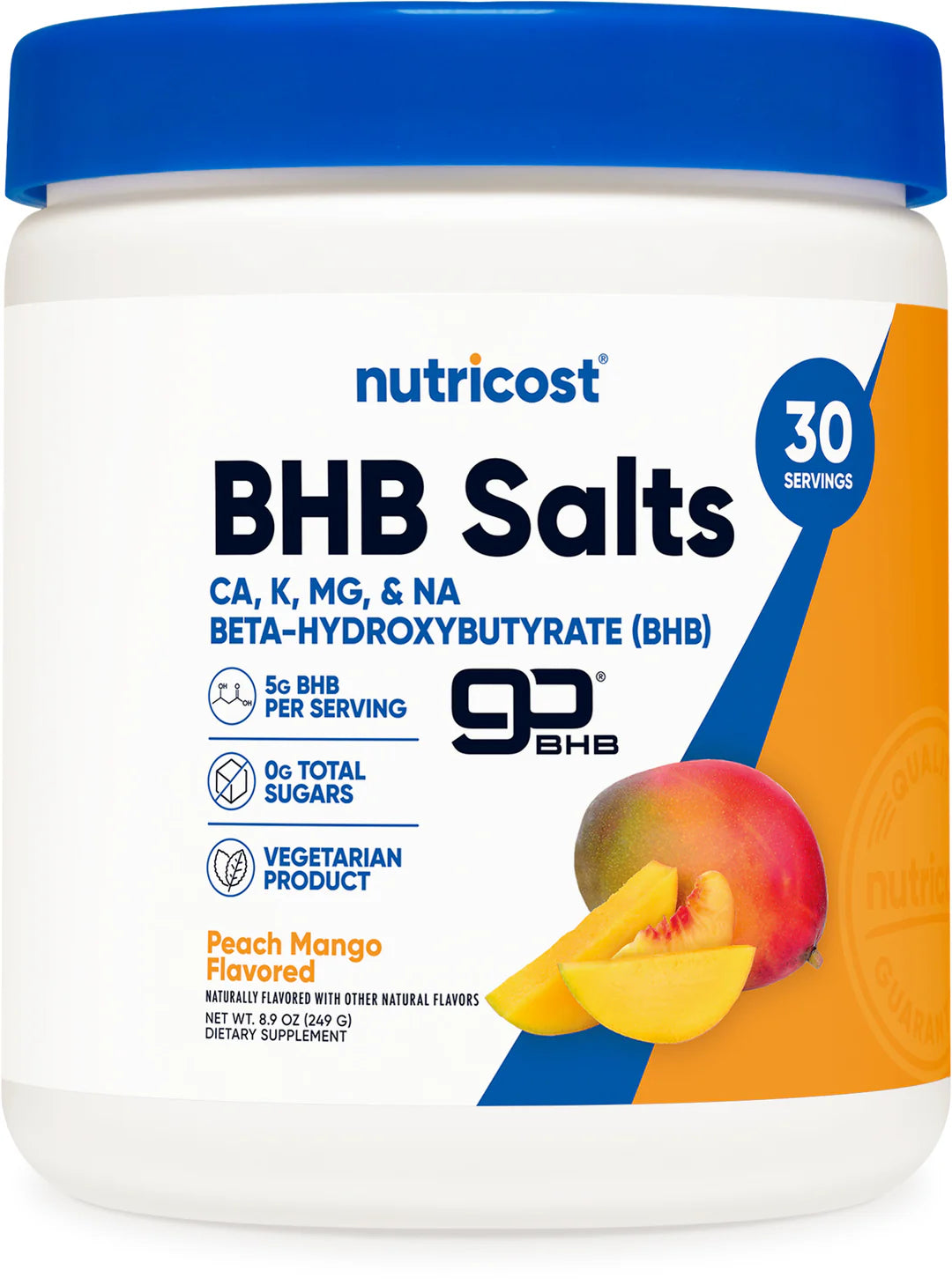 Nutricost Ketone BHB Salts 4-in-1 Powder (267G) (Flavored)