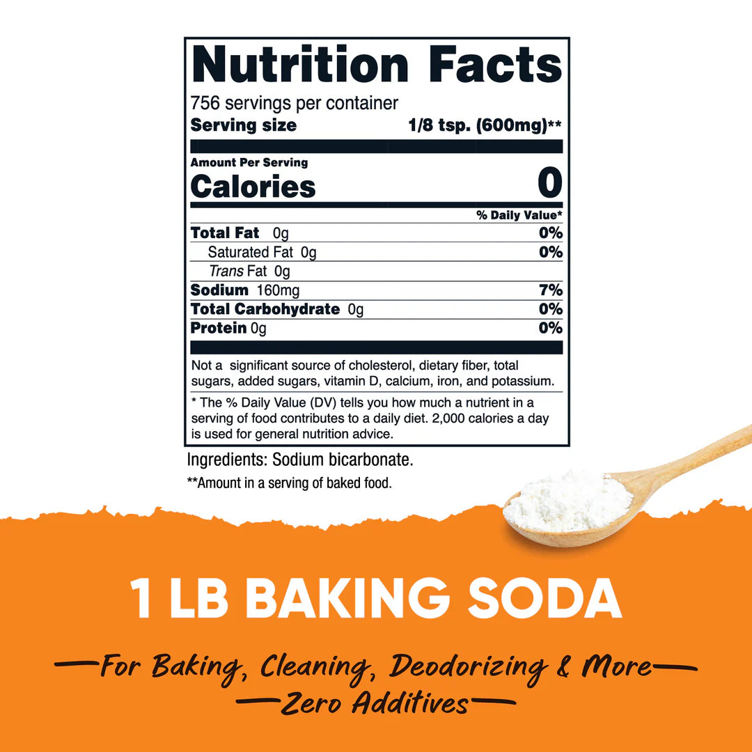 Nutricost Pantry Baking Soda Powder