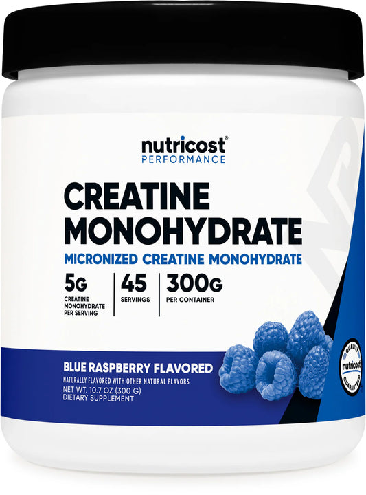 Nutricost Creatine Monohydrate Powder (300G) (Flavored)
