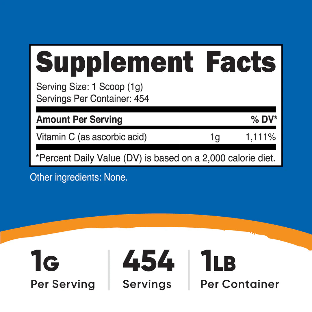 Nutricost Vitamin C Powder