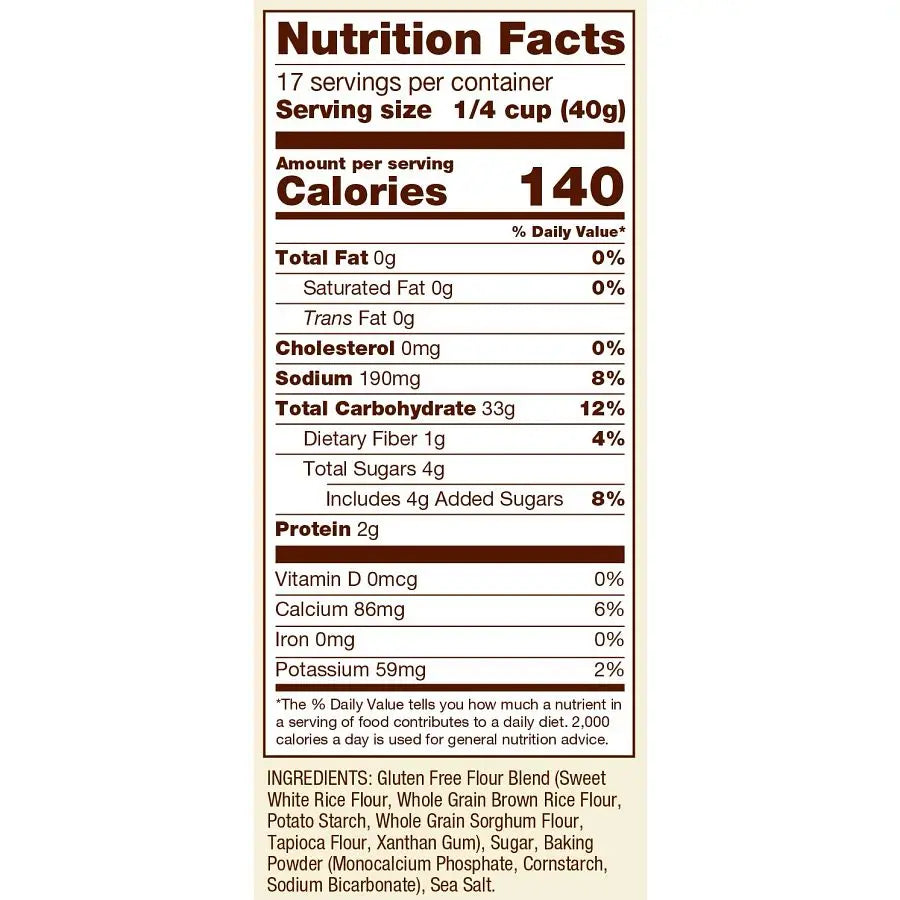 Mélange à crêpes sans gluten Bob's Red Mill (24 oz)