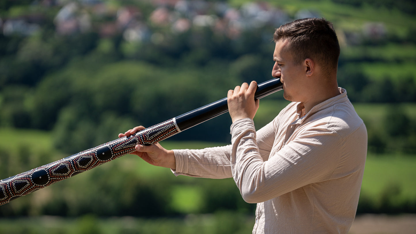 Meinl Pro Didgeridoo with Travel Bag - E, 61.2"