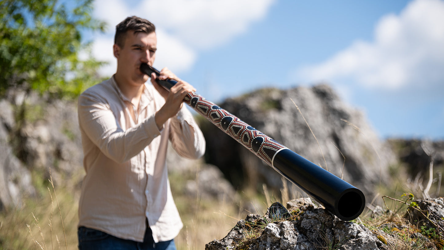 Meinl Pro Didgeridoo with Travel Bag - E, 61.2"