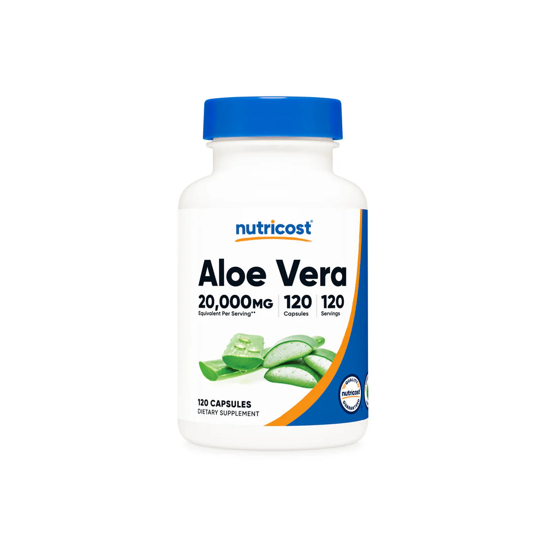 Cápsulas de Aloe Vera (100 MG) (120 Cápsulas)