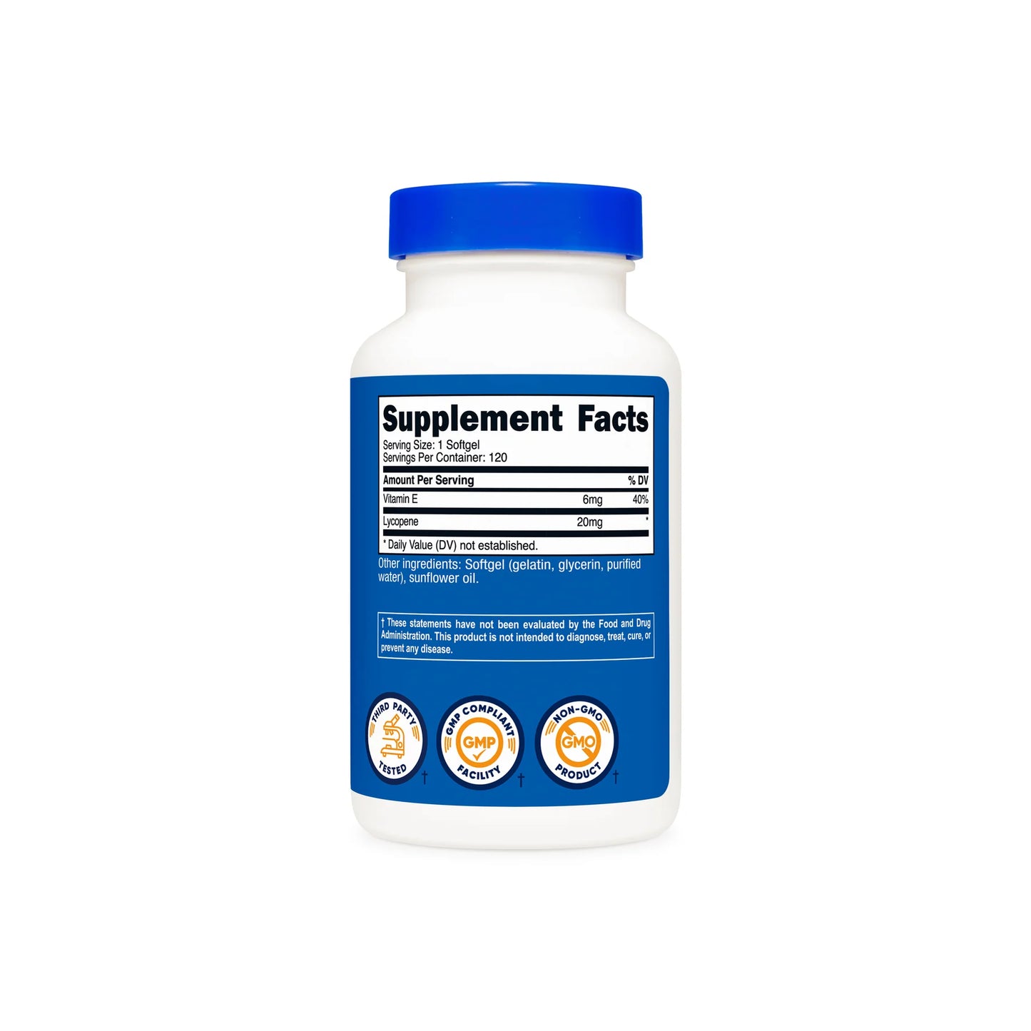 Nutricost Lycopene Softgels (120 Softgels)