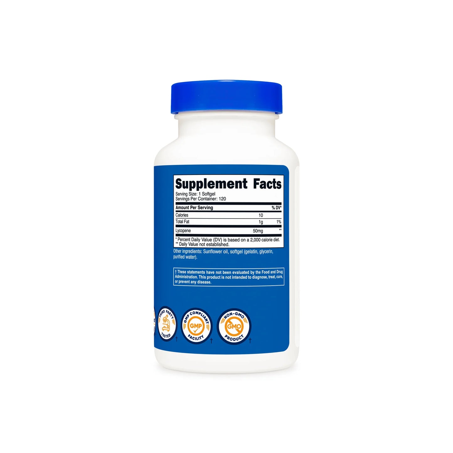 Nutricost Lycopene Softgels (120 Softgels)