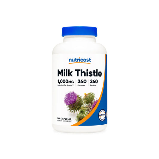 Nutricost Milk Thistle Capsules (240 MG) (240 Capsules)