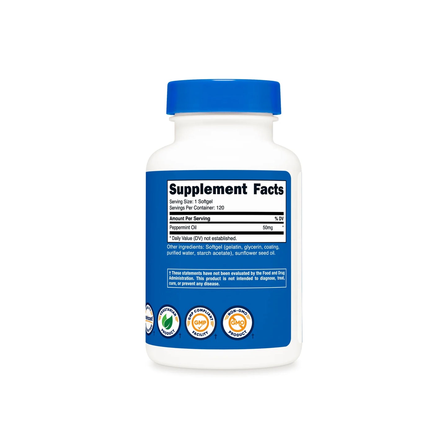 Nutricost Peppermint Oil Softgels (50 MG)