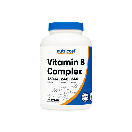 Nutricost Vitamin B Complex Capsules (460 MG)