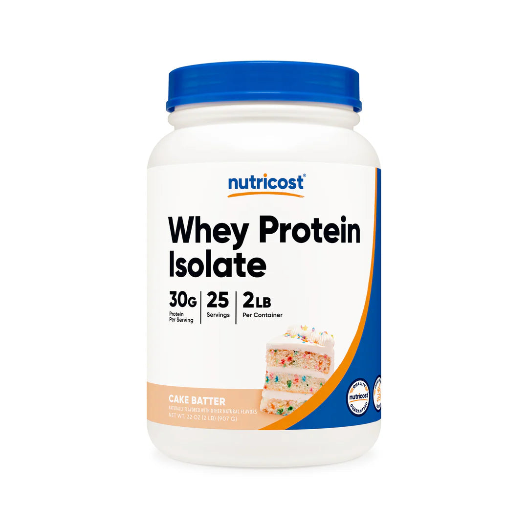 Nutricost Whey Protein Isolate Powder (2 LB)