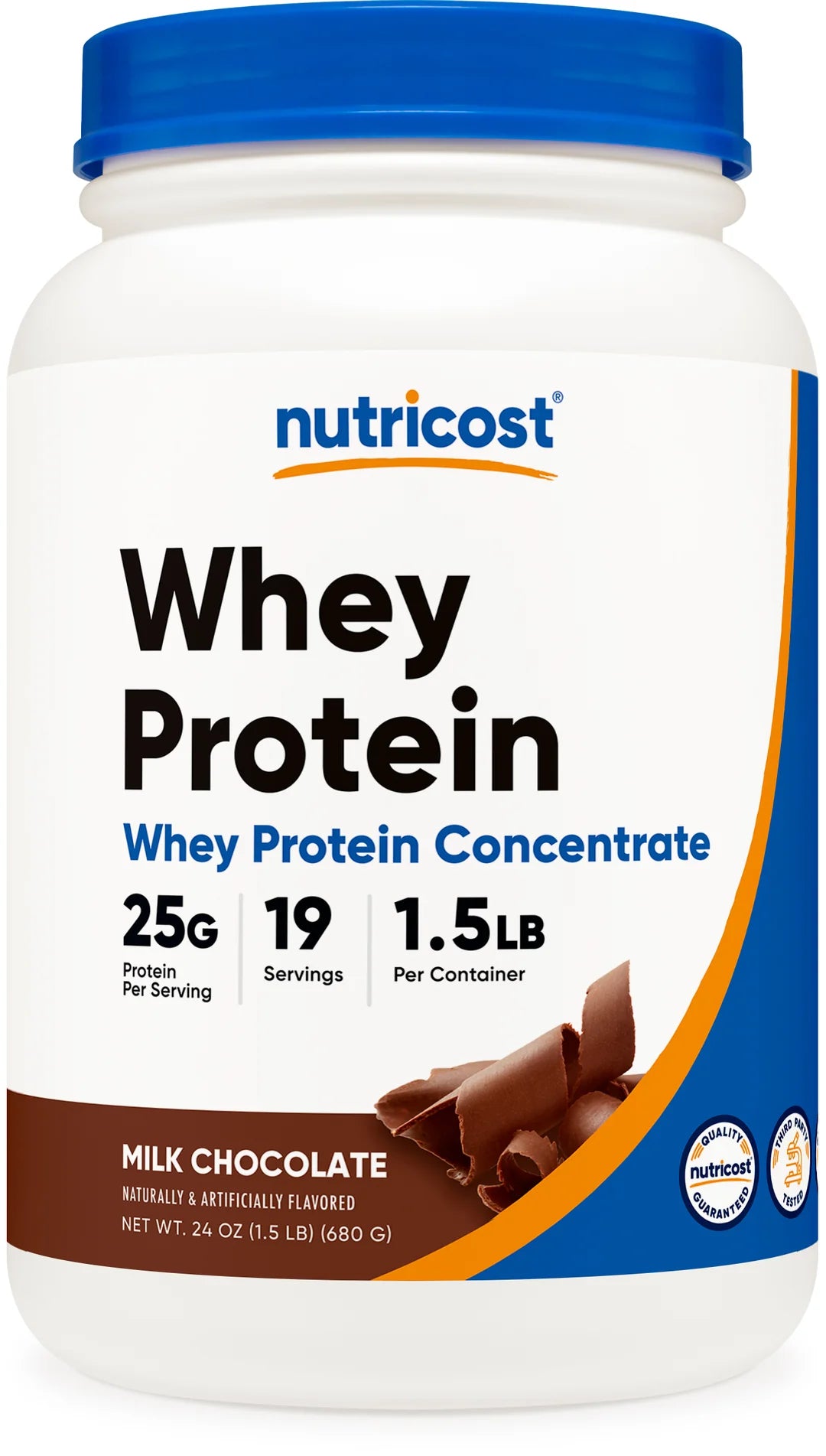 Nutricost Whey Protein Concentrate Powder (1.5 LB)