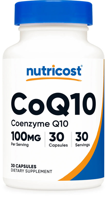 Nutricost CoQ10 Capsules 100 MG (30 Capsules)