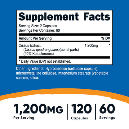 Nutricost Cissus Quadrangularis (600 MG)