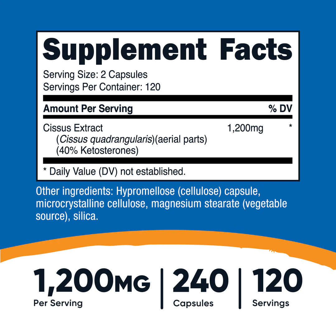 Nutricost Cissus Quadrangularis (600 MG)