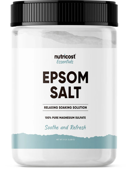 Nutricost Pure Epsom Salt (8 LB)