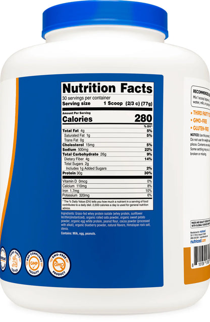 Nutricost 代餐奶昔（30 份） 