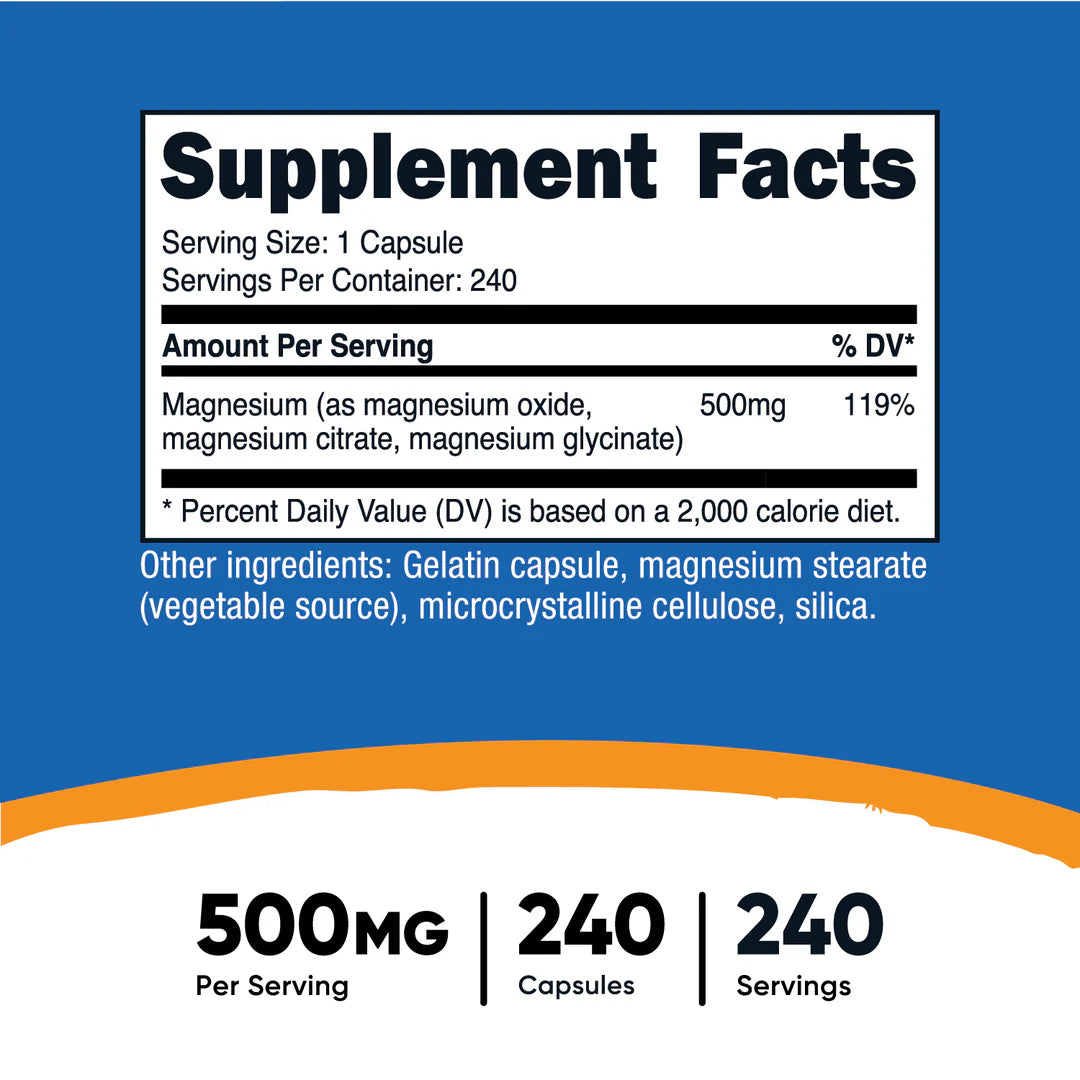 Magnesium Complex Kapseln (500 MG) (240 Kapseln) 