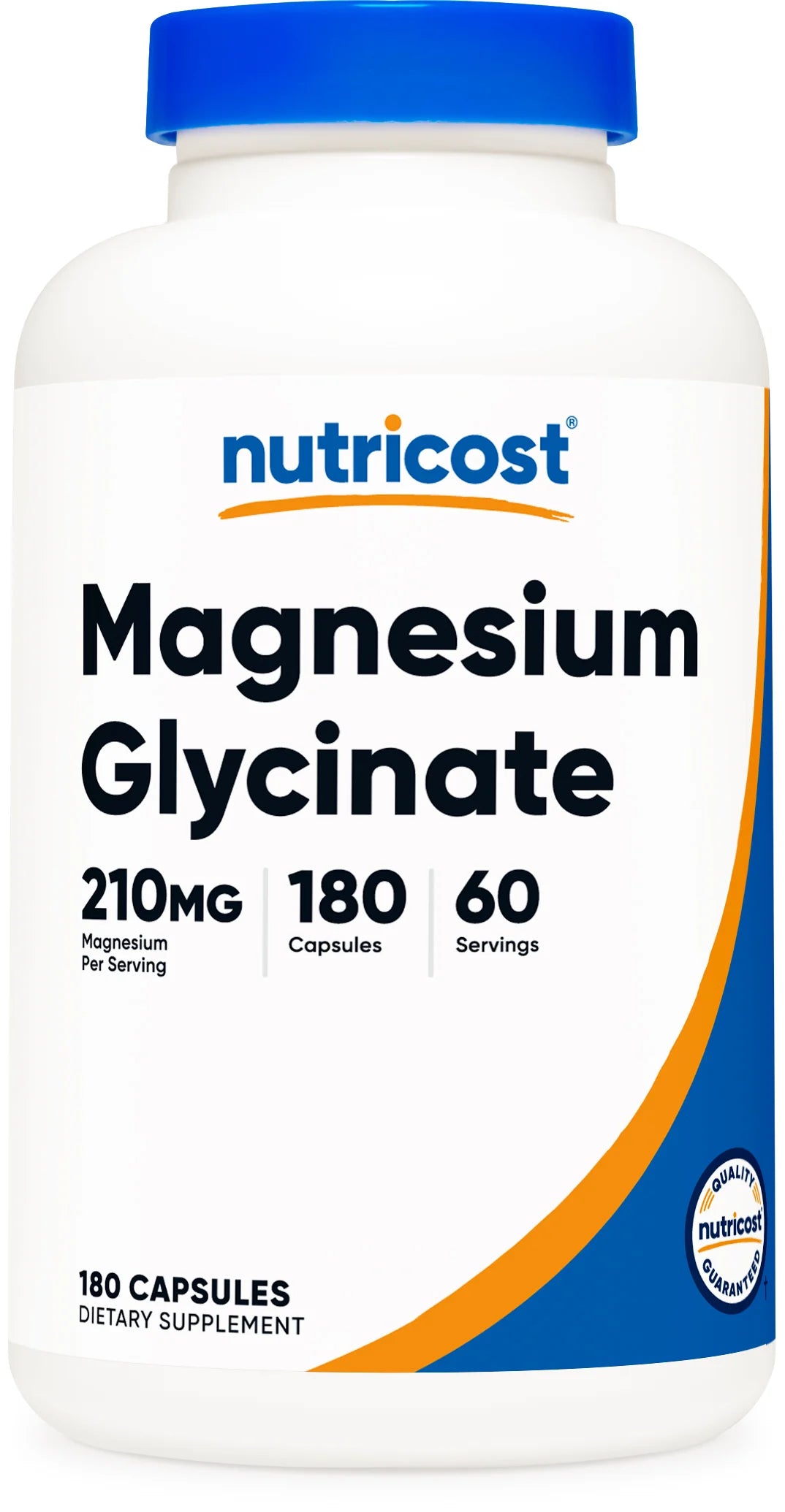 Gélules de glycinate de magnésium (210 MG)