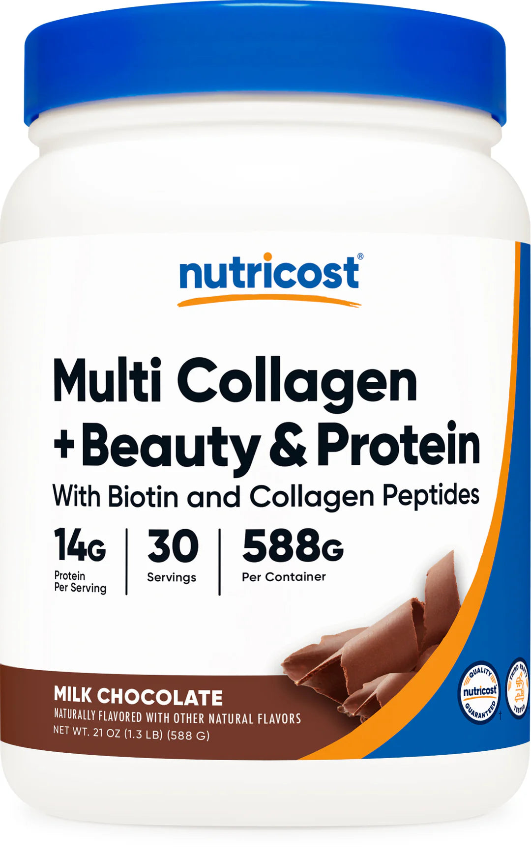 Nutricost Multi Collagen Protein + Beauty Powder (30 SERV)