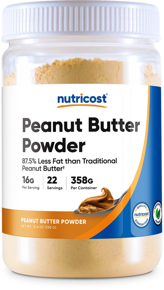 Nutricost Peanut Butter Powder (No Sugar Added) (11.5 OZ)