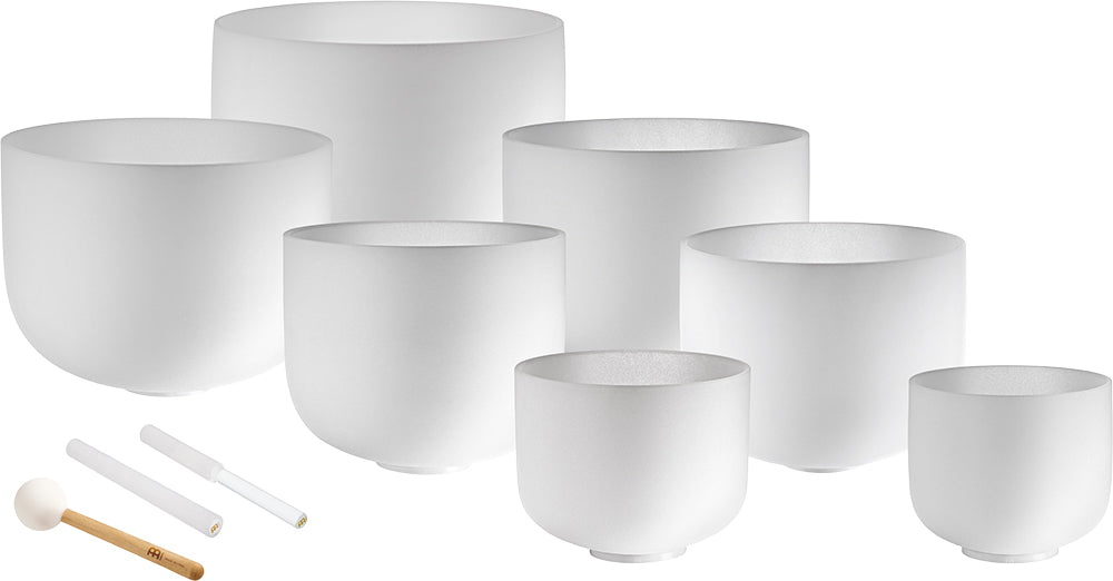 Meinl Crystal Singing Bowl Chakra Set - 432hz