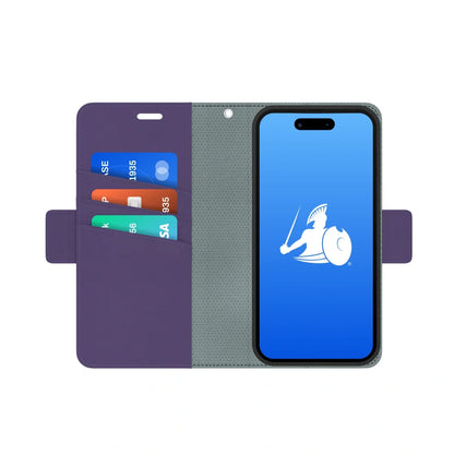 iPhone 15 EMF Blocking Wallet Case with 5G Radiation Protection