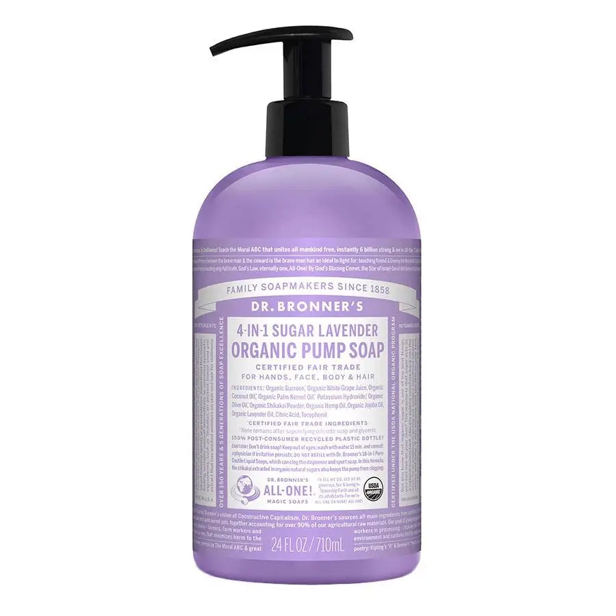 Dr. Bronner's Organic Sugar Soap (24 oz)