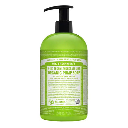 Savon au sucre biologique du Dr Bronner (24 oz)