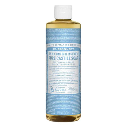 Dr. Bronner's 18-in-1 Pure-Castile Soap (16 oz)