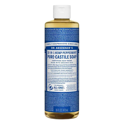 Jabón de Castilla puro 18 en 1 del Dr. Bronner (16 oz)