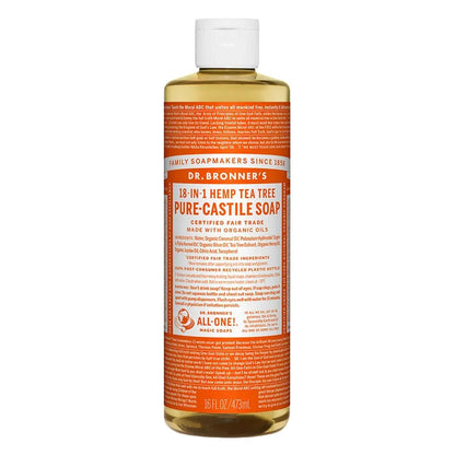 Dr. Bronner's 18-in-1 reine Kastilienseife (16 oz)