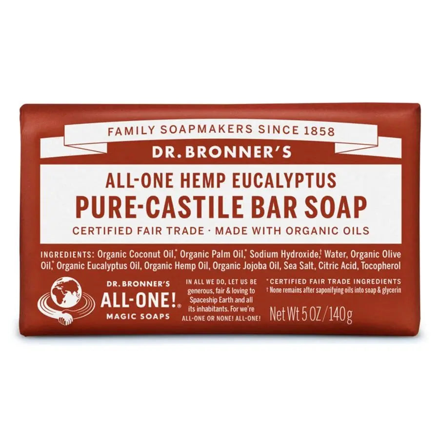 Jabón en barra de Castilla del Dr. Bronner (5 oz)