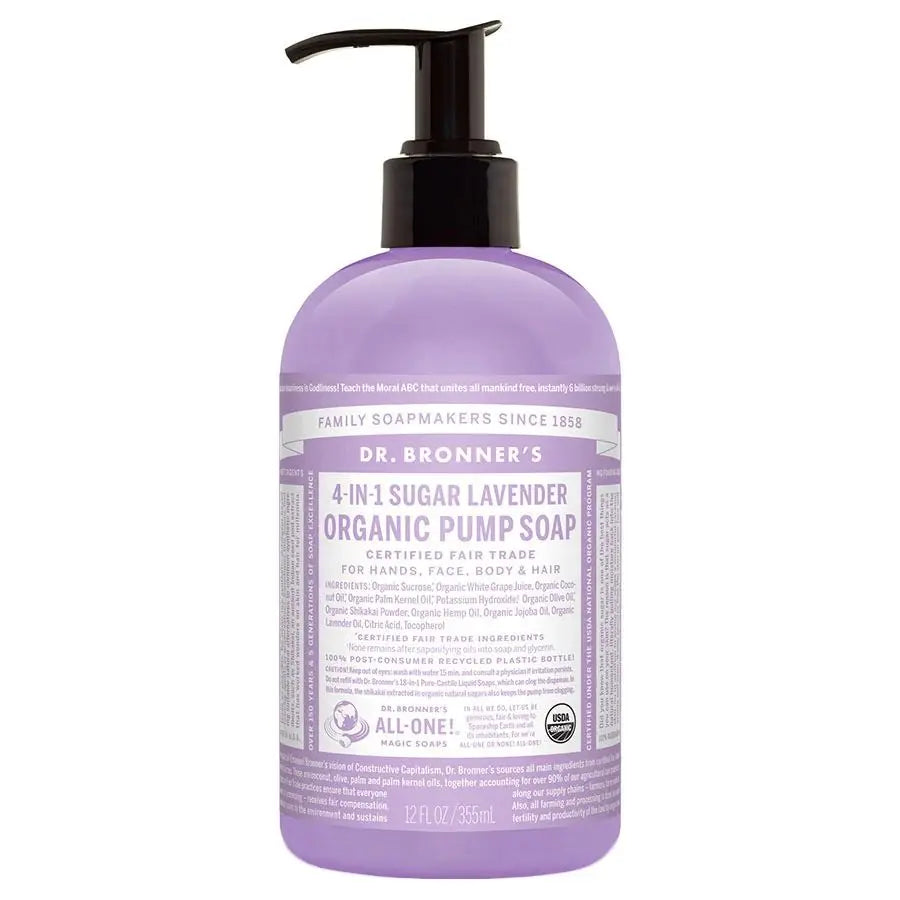 Savon au sucre biologique du Dr Bronner (12 oz)