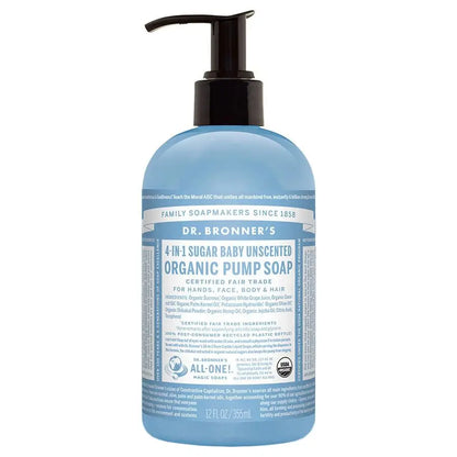 Dr. Bronner's Organic Sugar Soap (12 oz)