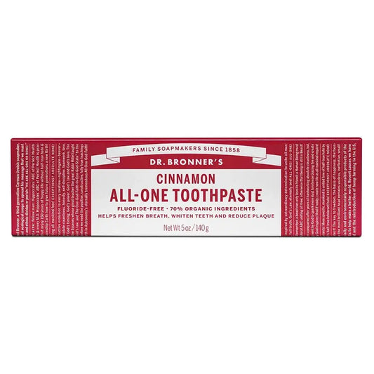 Dr. Bronner's Fluoridfreie Zimt-Zahnpasta (5 oz)