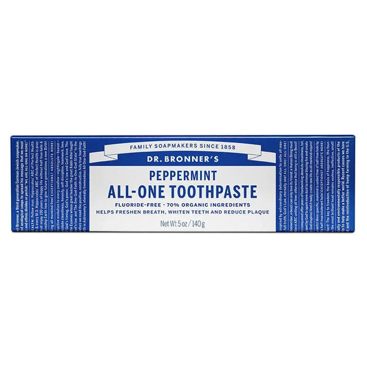 Dr. Bronner's Fluoridfreie Pfefferminz-Zahnpasta (5 oz)