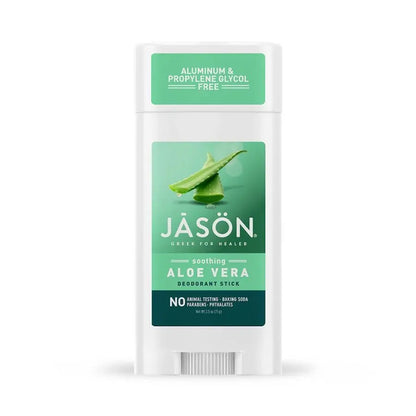 Jason Soothing Aloe Vera Deodorant Stick (2.5 oz) Aluminum Free