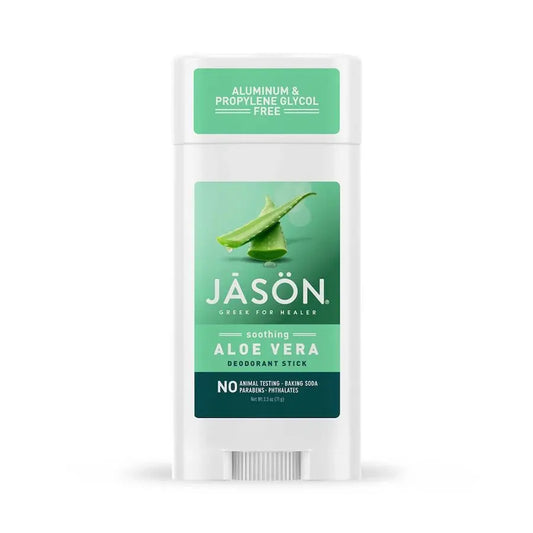 Jason Soothing Aloe Vera Deodorant Stick (2,5 oz) Aluminiumfrei