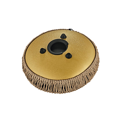 Meinl Medium Octave Steel Tongue Drum - C Major, Gold, 432hz