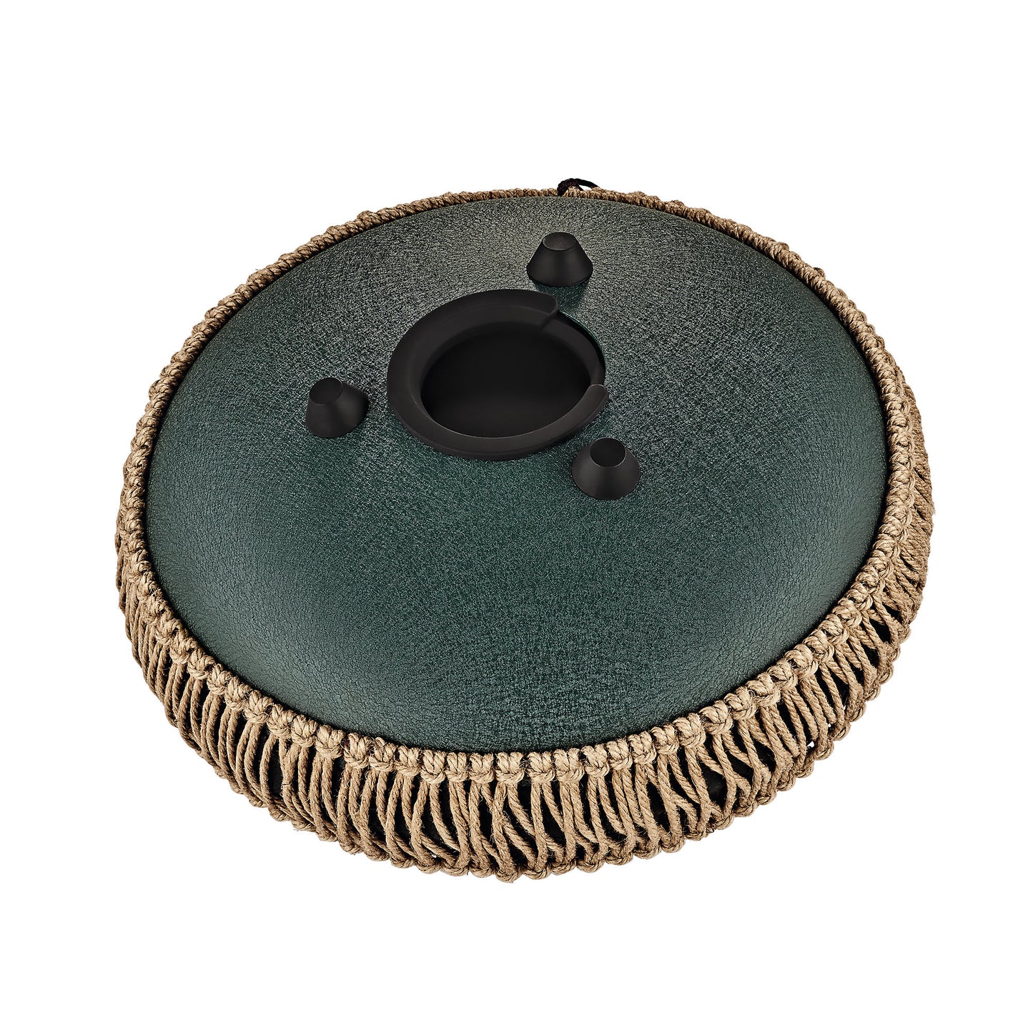 Meinl Medium Octave Steel Tongue Drum - F# Minor, Green, 432hz