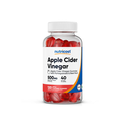 Nutricost Apple Cider Vinegar Gummies (500 MG)