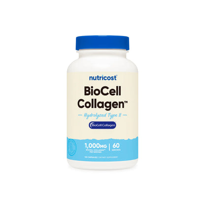 Nutricost BioCell Collagen Capsules (120 CAPS)