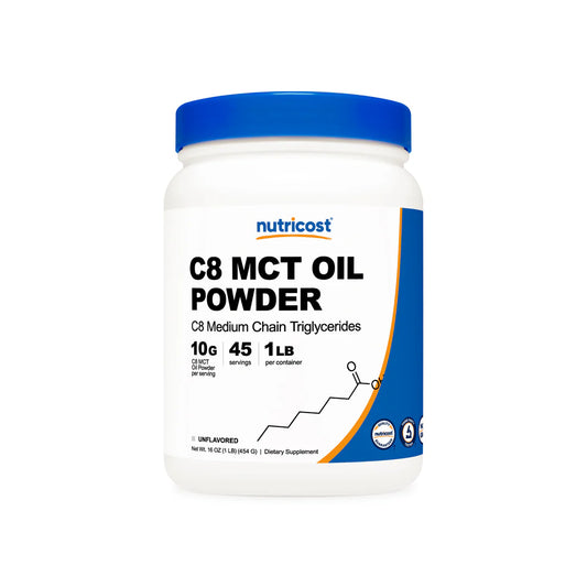 Nutricost C8 MCT Oil Powder (Unflavored)