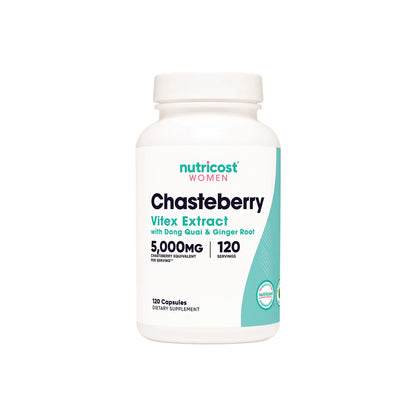 Nutricost Chasteberry Capsules for Women (120 Capsules)