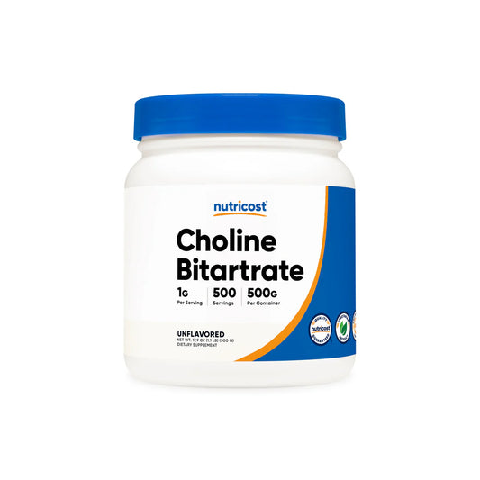 Nutricost Choline Bitartrate Powder (500 Grams)