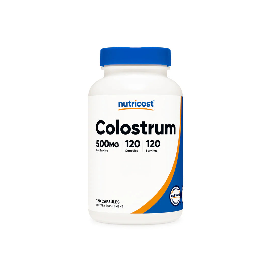 Nutricost Colostrum Capsules (500 MG) (120 Capsules)