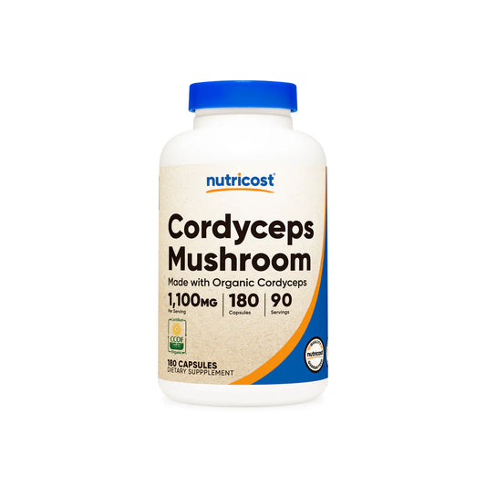 Nutricost Cordyceps Capsules (MWO) (1100 MG)