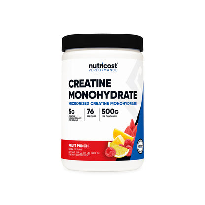 Nutricost Creatine Monohydrate Powder (500G) (Flavored)