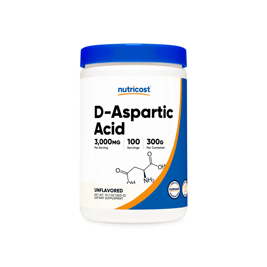 Nutricost D-Aspartic Acid Powder (Unflavored)