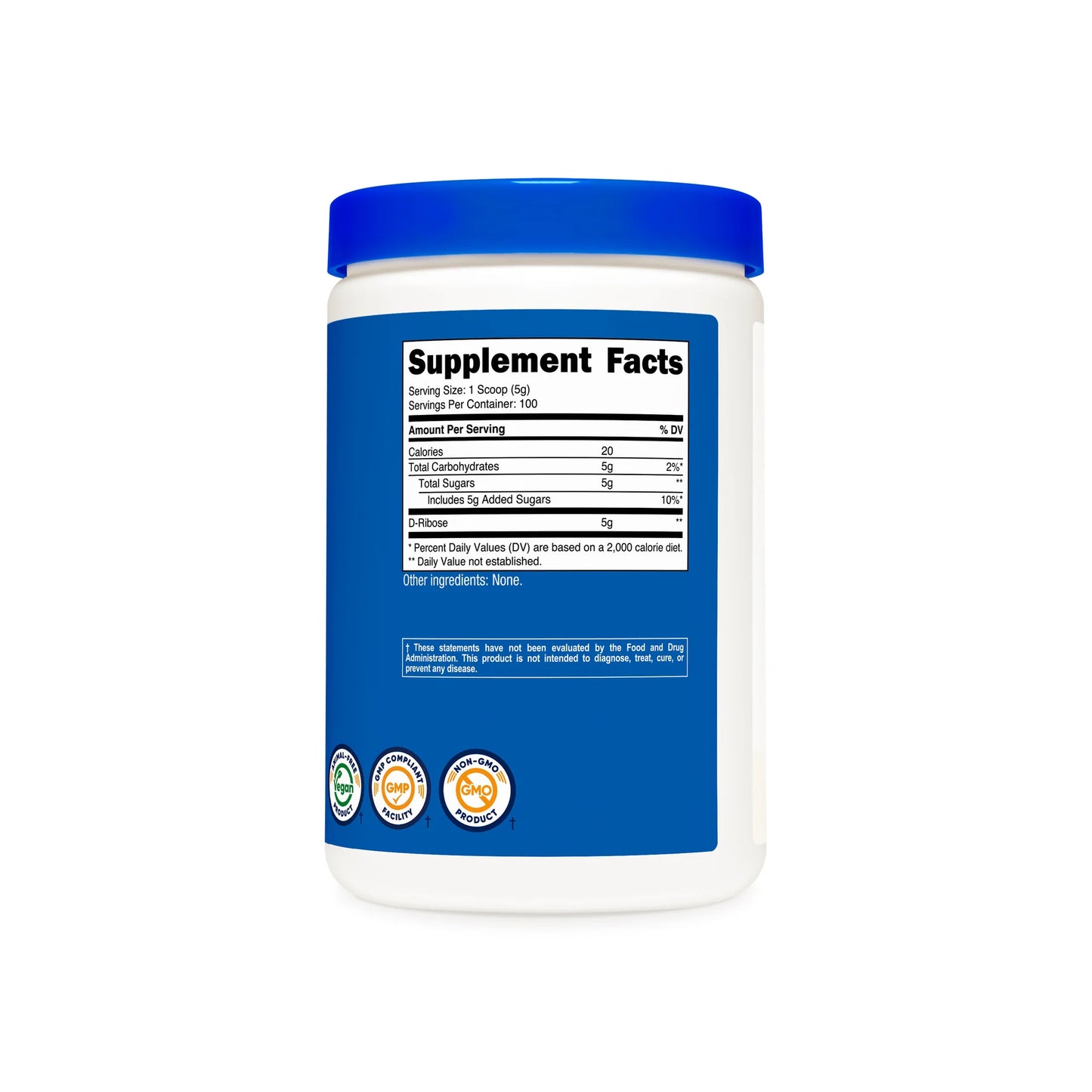 Nutricost D-Ribose Power